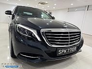 Mercedes Benz S400L R19 LED 2016 Blue Rear Entertainment